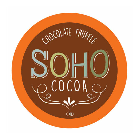 Soho Chocolate Truffle Hot Chocolate Pods for Keurig K-Cup Brewers, 40 Count Thumb {1}