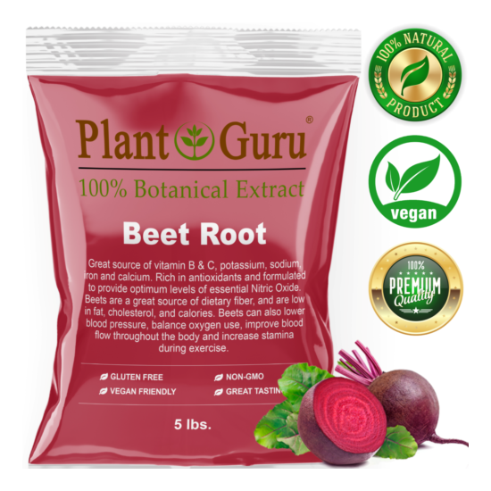 Red Beet Root Powder 5 lbs. Bulk Beta Vulgaris Nitric Oxide Extract Super Food image {1}