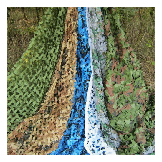 Multicolor 2X3M Jungle Military Camouflage Hunting Net Party Decoration Net image {1}