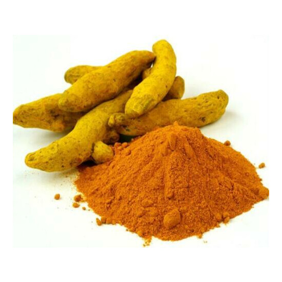 Turmeric Organic Root Powder 100% PURE Curcuma Longa Non-GMO Spice w/- Curcumin Thumb {3}
