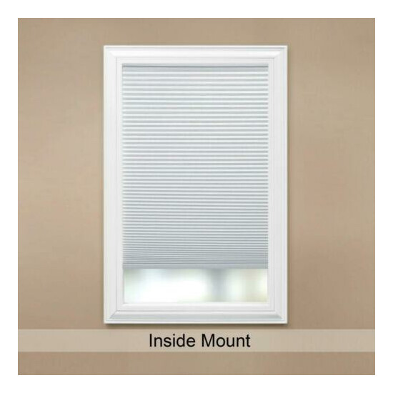 Home Decorators Snow Drift Corded Cellular Shade 30 3/4 in. W x 72 in. L image {3}