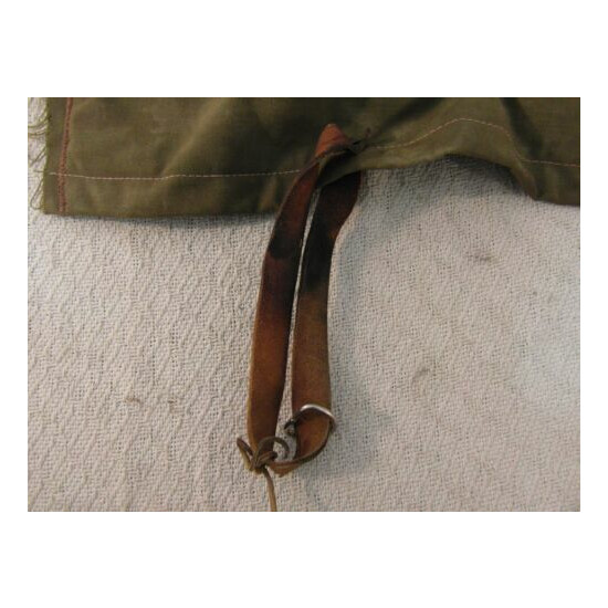 Vintage Half Zipper Firearm Soft Case Carrying Handles / Leather Straps 33668 image {11}