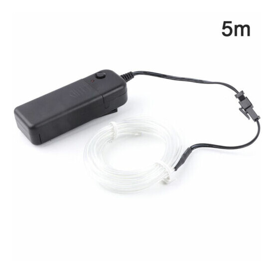 1/3/5M Glow Wire Cable LED Neon DIY Costume Clothe Luminous Car Light Part Didb Thumb {33}