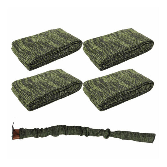 4pcs 54" Gun Sock Sleeve Silicone Treated Rifle Shotgun Cover Case Storage Bags image {2}