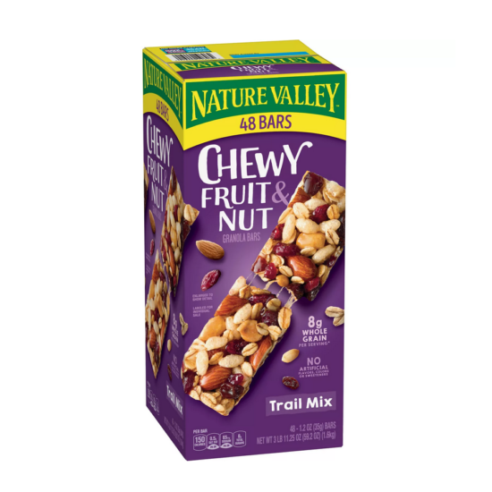 Nature Valley Chewy Trail Mix Fruit & Nut Granola Bars (48 ct.) image {1}