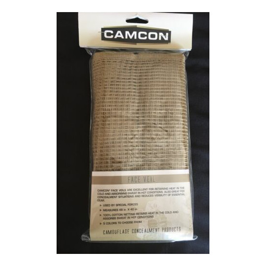 Camcon Face Veil, Desert Tan. image {1}