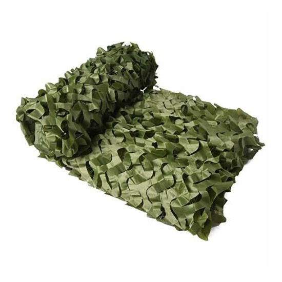 Woodland Camouflage Camo Army Net Netting Camping Military Hunting 6.5x32.8ft image {14}