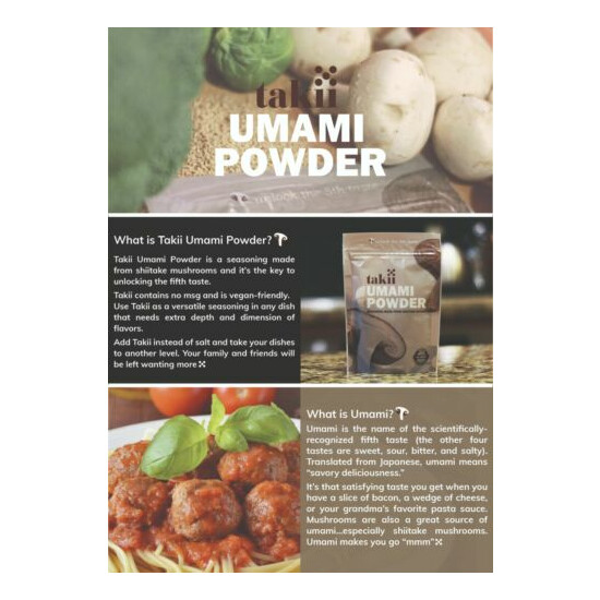 Takii Umami Powder 3.5 oz pouch image {5}