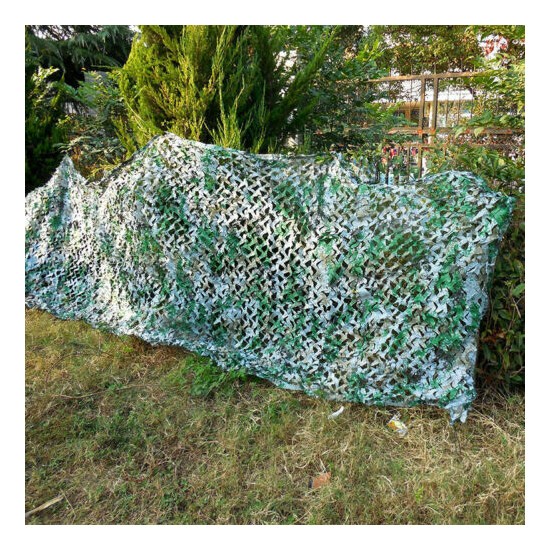 Multicolor 2X3M Jungle Military Camouflage Hunting Net Party Decoration Net image {8}
