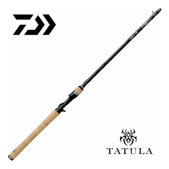 Daiwa Tatula 7'4" Heavy FROG Fast Casting Rod TTU741HFB image {1}