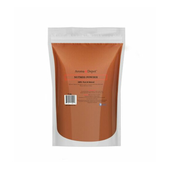 1 lb Nutmeg Powder 100% Pure Natural Ground Spice Myristicaceae Nuez Moscada Thumb {2}