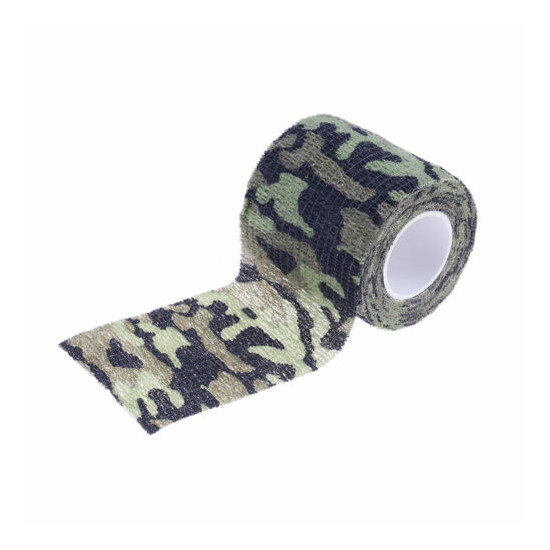 5Cm X 4.5M Waterproof Hunting Camouflage Camouflage Stealth Tape Elasticity P H2 image {24}