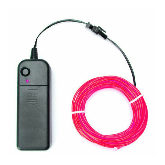 1/3/5M Glow Wire Cable LED Neon DIY Costume Clothe Luminous Car Light Part Didb image {14}