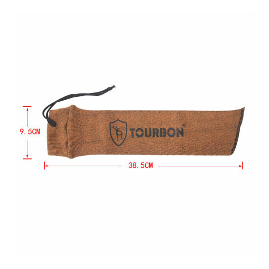 Tourbon 5 Packs Pistol Sock Silicone Treated Handgun Safe Storage Cover in USA image {12}