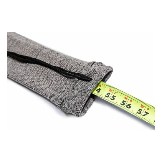 TLO Outdoors Knit Gun Sock - for Rifle, Shotgun, and Storage 2-Pack, Gray  image {5}