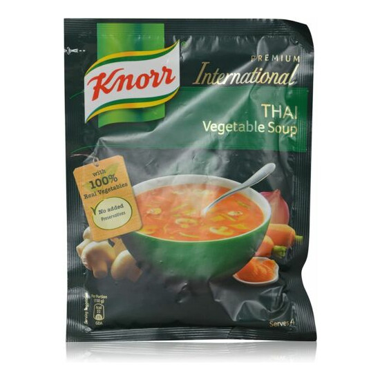 Knorr Suppe Mix Thai 46g Beutel Packung 6 image {3}