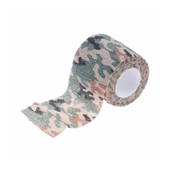 5Cm X 4.5M Waterproof Hunting Camouflage Camouflage Stealth Tape Elasticity P H2 image {23}