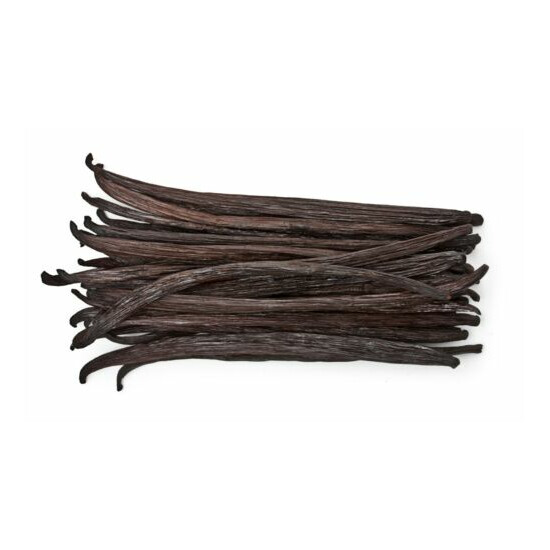 Tahitian Vanilla Beans - Whole Grade B Pods for Baking, Brewing, Extract Making image {10}