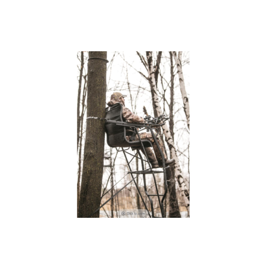 Outdoor 20' 1.5 Man Ladder Tree Stand Deer Elk Turkey Roster Hunting Time NEW image {5}
