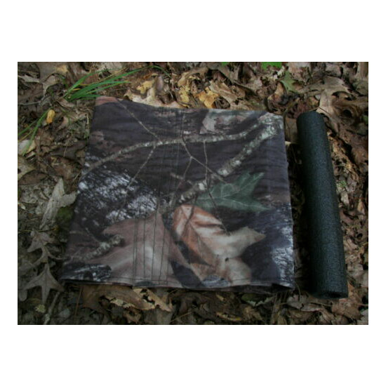 Mossy oak cloth seat.Fits Loc-on brand Spirit,Lem,Wind Walker,Limit image {1}