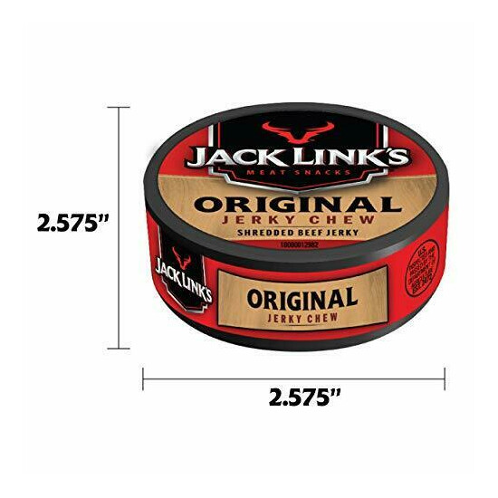 Jack Link's Jerky Chew Original 0.32 oz. Shredded Beef Jerky 100% Beef (24-Pack) image {4}