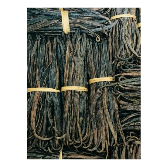 10 Vanilla Beans, 7 inches, Split, Great for Extract image {1}