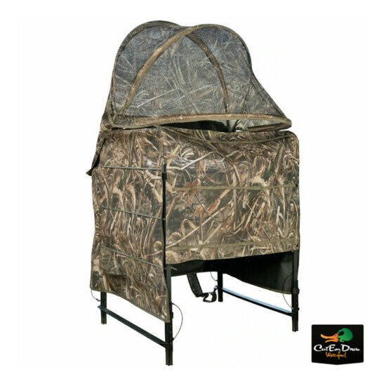 DRAKE WATERFOWL SYSTEMS CAMO GHILLIE SHALLOW WATER CHAIR BLIND  image {3}