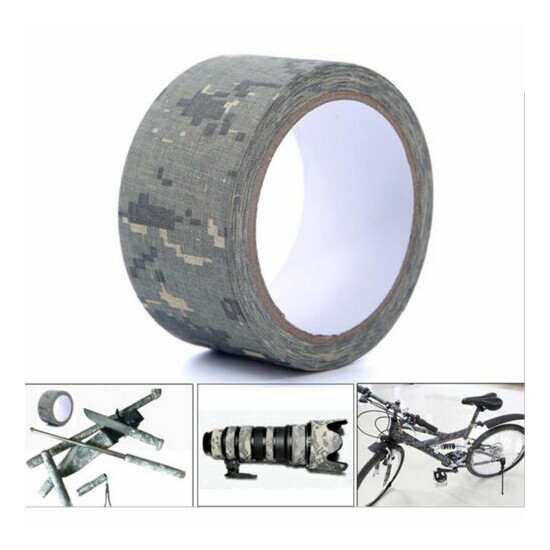 5Cm X 4.5M Waterproof Hunting Camouflage Camouflage Stealth Tape Elasticity P H2 image {8}