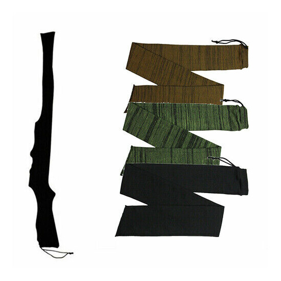 Black+Green+Brown Pack Shotgun Rifle Gun Sock Case Cover Gun Sleeve Hunting Bag image {1}