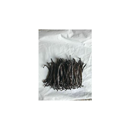 30 Madagascar Grade B Extract grade Bourbon Vanilla Beans [3-4 inches] image {1}