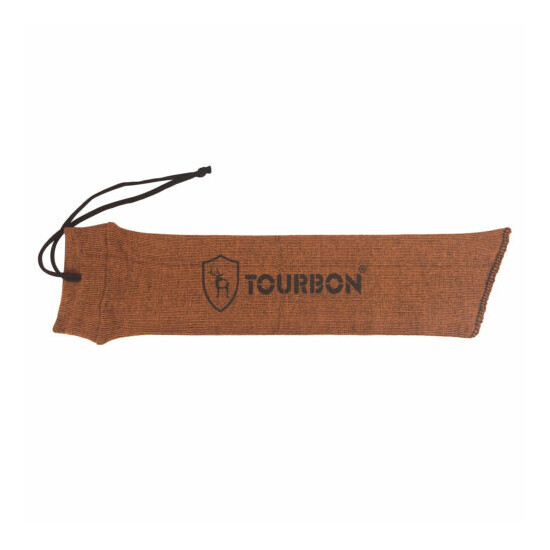 Tourbon 5 Packs Pistol Sock Silicone Treated Handgun Safe Storage Cover in USA image {9}