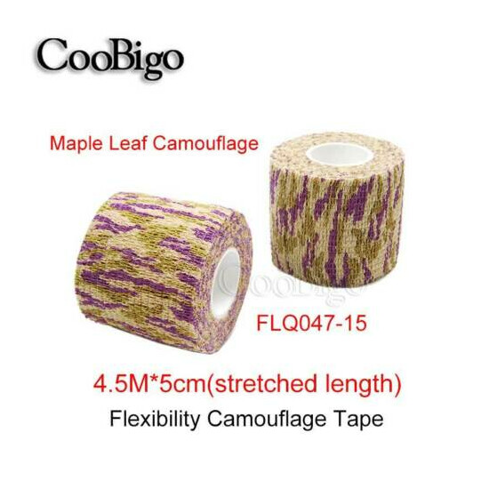Adhesive Duct Tape Outdoor Camouflage Waterproof Hunting Stealth Tape Wraps image {14}