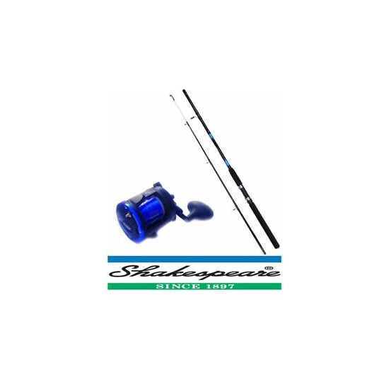 Shakespeare Boat Rod Combo With GFC PRE SPOOLED multiplier reel image {1}