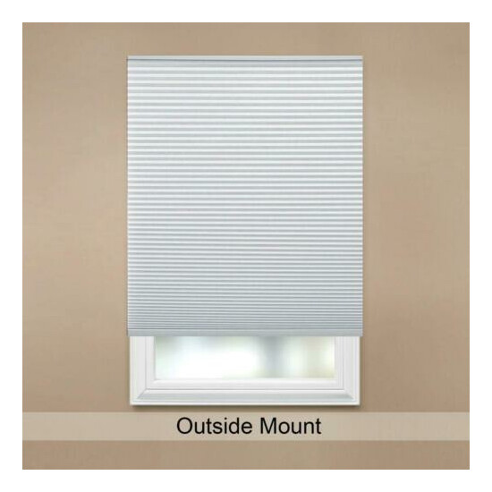 Home Decorators Snow Drift Corded Cellular Shade 30 3/4 in. W x 72 in. L image {1}