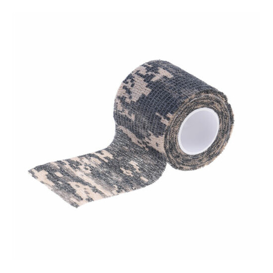 5Cm X 4.5M Waterproof Hunting Camouflage Camouflage Stealth Tape Elasticity P H2 image {13}