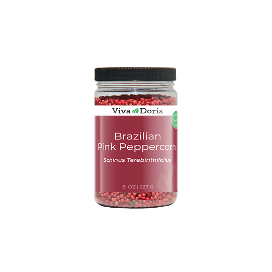 Viva Doria Brazilian Pink Peppercorns, Whole Pink Pepper, 8 Oz image {1}