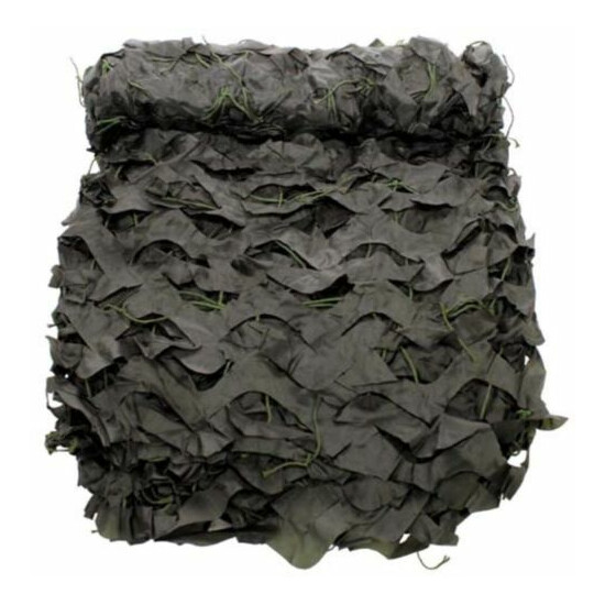 High Quality Military & Hunting Camouflage Net 2x3m Army Green with Bag OD Green image {1}