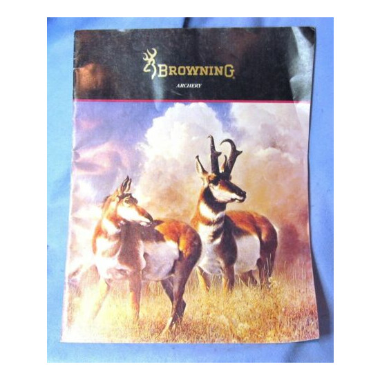 Browning Archery & Accessories Catalog - Dated 1989 - 41 color pages image {1}