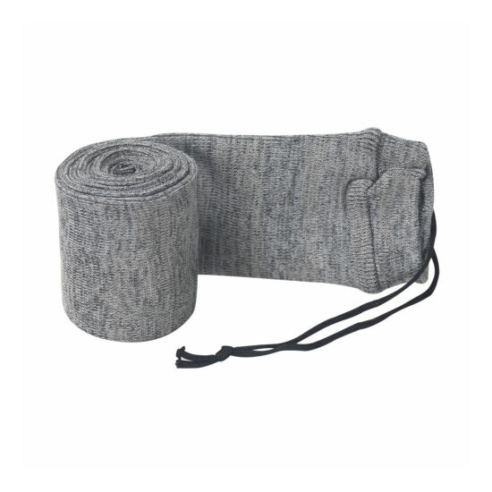 Tourbon Silicone Treated Gun Sock Shotgun Sleeve Soft Case Knitting Slip Hunting image {1}