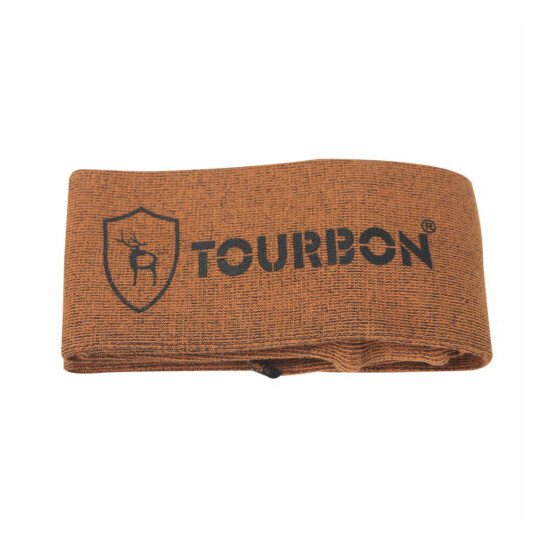 Tourbon 52" Rifle/Shotgun Silicone Treated Protection Socks Sleeves Bag Shooting image {10}