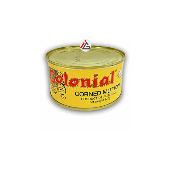 Colonial - Corned Mutton Halal - 340 gm image {1}