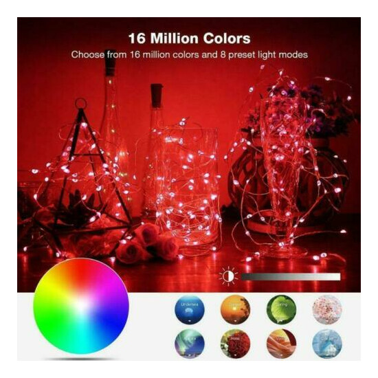 Multicolour Fibre Optic Christmas Tree Pre-Lit Xmas Tree Home Decorations Lights image {6}