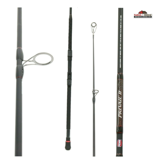 9' Penn Prevail II Medium Moderate Fast Surf Spinning Fishing Rod ~ NEW image {1}