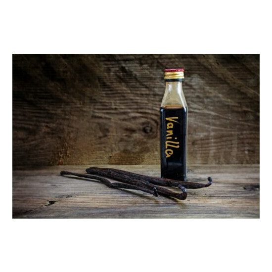 Tahitian Vanilla Beans - Whole Grade B Pods for Baking, Brewing, Extract Making image {4}