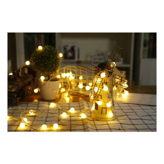 10M 100 LED Christmas Tree Fairy String Party Lights Lamp Xmas Waterproof Thumb {32}