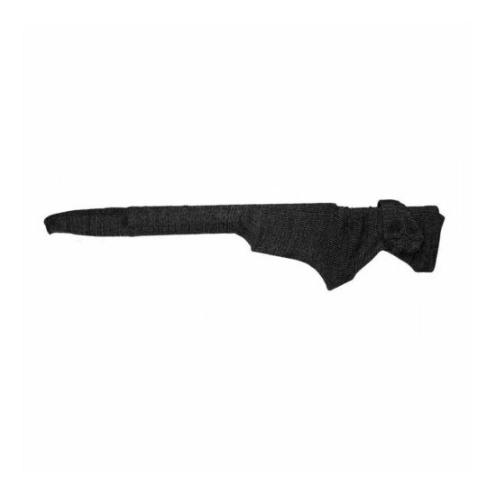 3pcs Black 54" Shotgun Rifle Gun Sock Cover Gun Sleeve Hunting Storage Utility image {3}