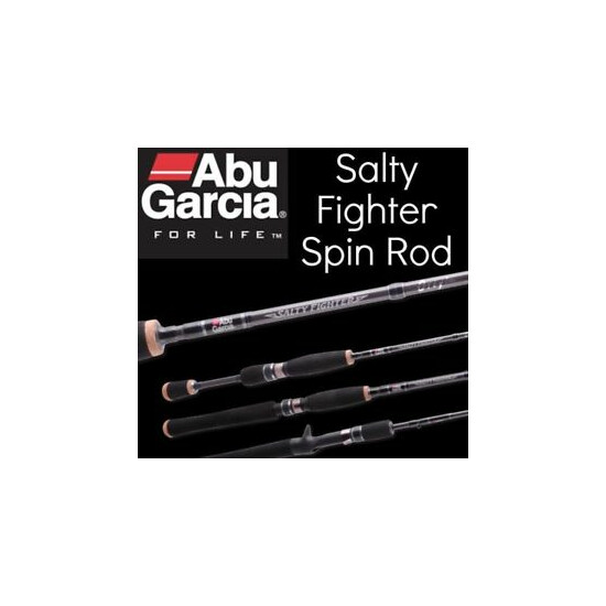 Abu Garcia 7ft Salty Fighter 5-8 kg 2pc Fishing Rod 702MH GRAPHITE Thumb {1}