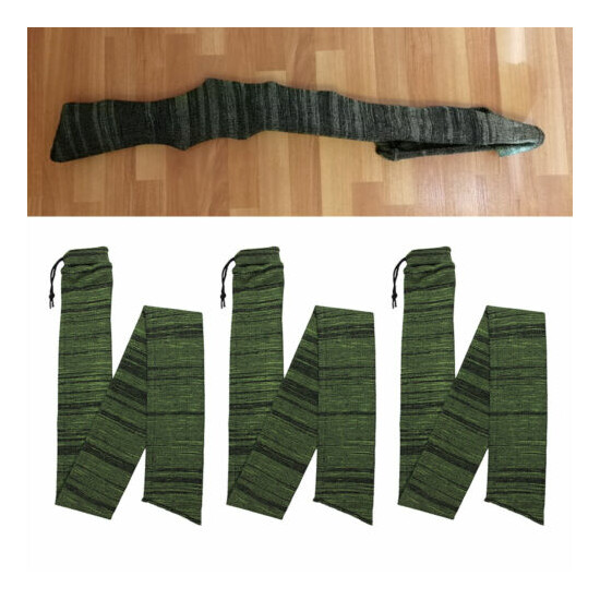 Lots 54" Silicone Treated Gun Sock Rifle Shotgun Storage Cover Bag Sleeve Pouch image {8}