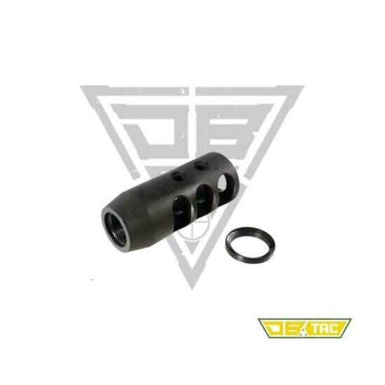 DB TAC 45 Compact Competition Muzzle Brake .578-28 (37/64x28) With Crush Washer Thumb {1}