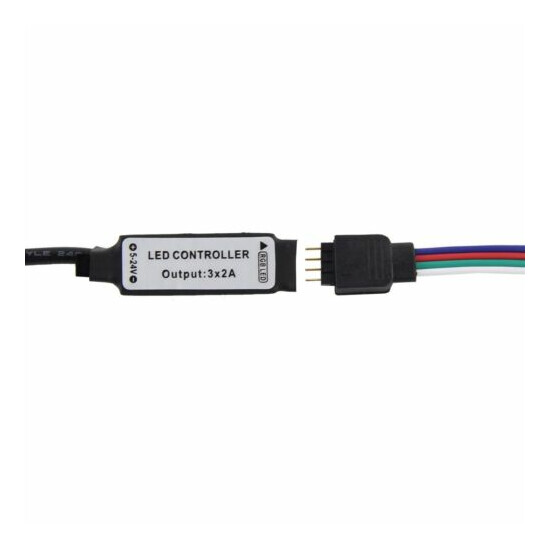 5V 5050 60SMD/M RGB LED Strip Light Bar TV Back Lighting Kit+USB Remote Control  Thumb {27}
